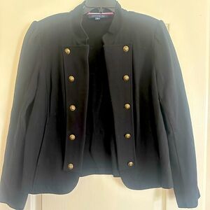 Tommy Hilfiger Black Blazer with Gold Buttons